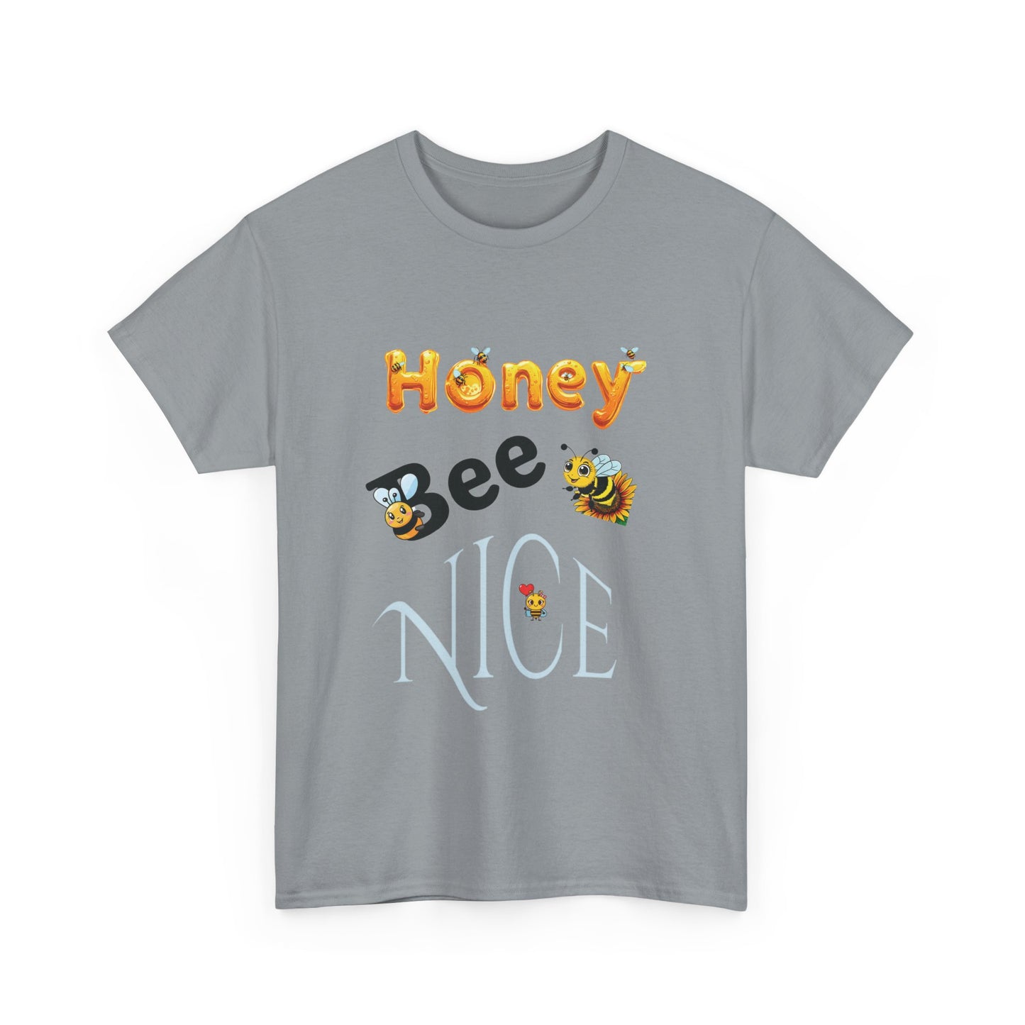 Honey Bee Nice - Heavy Cotton Tee