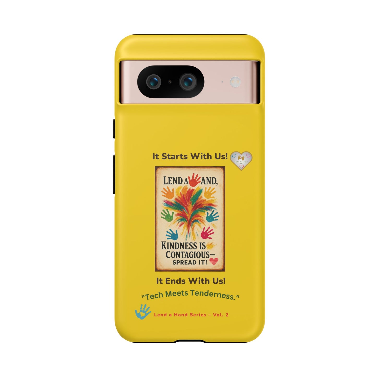 Lend a Hand, Lift a Heart - Phone Case Google Pixel Vol. 2 | "Tech Meets Tenderness."