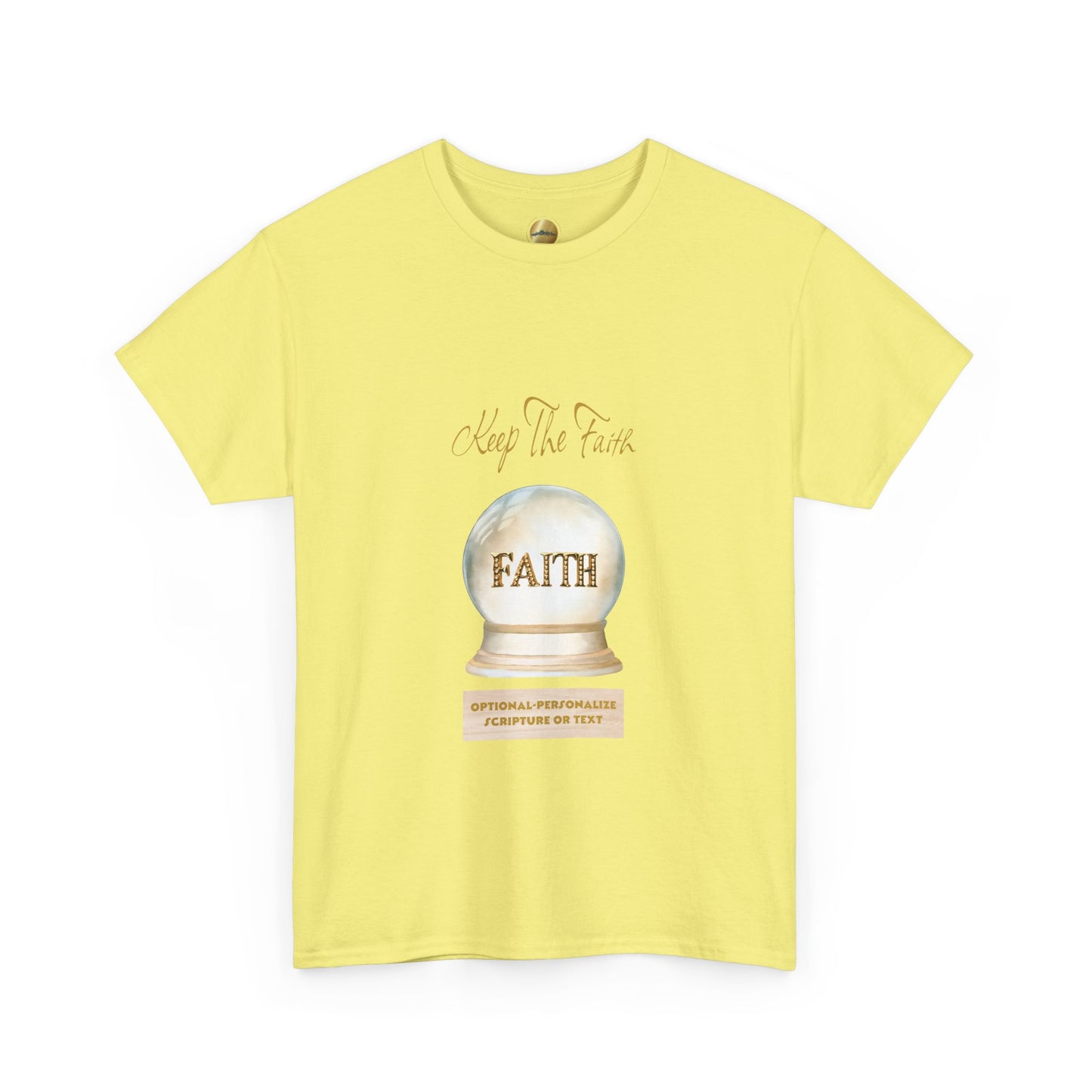 Keep The Faith - Inspirited Unisex Heavy Cotton Tee