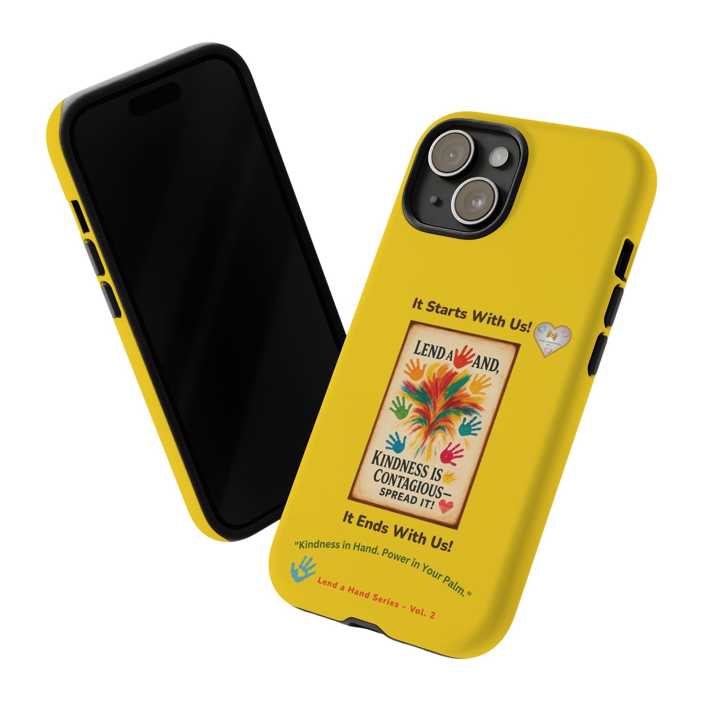 Lend a Hand, Lift a Heart - Phone Case iPhone Vol. 2 | "Kindness in Hand. Power in Your Palm."