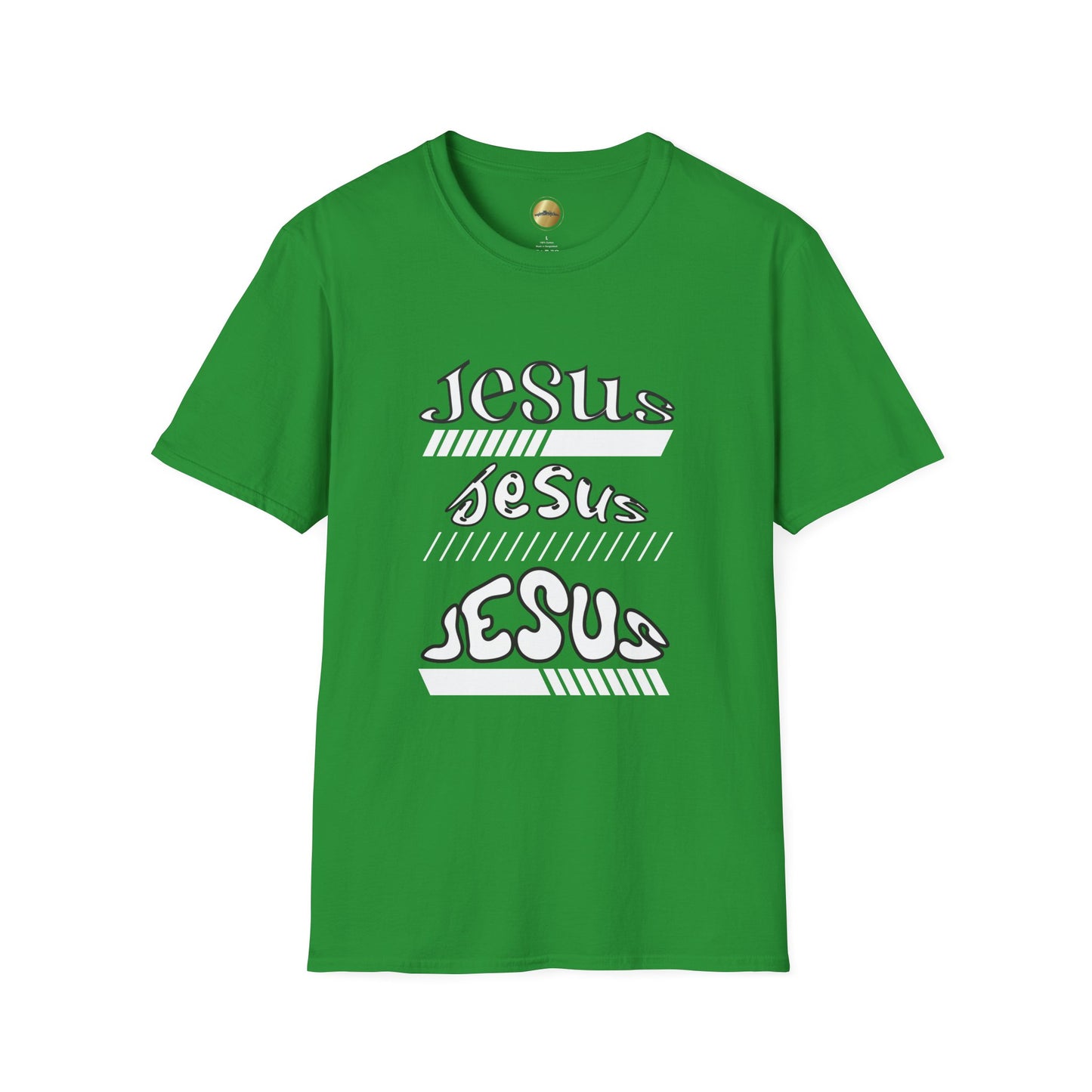 Jesus, Jesus, Jesus - 100% Cotton, Lightweight Fabric, Classic Fit, Crew Neckline