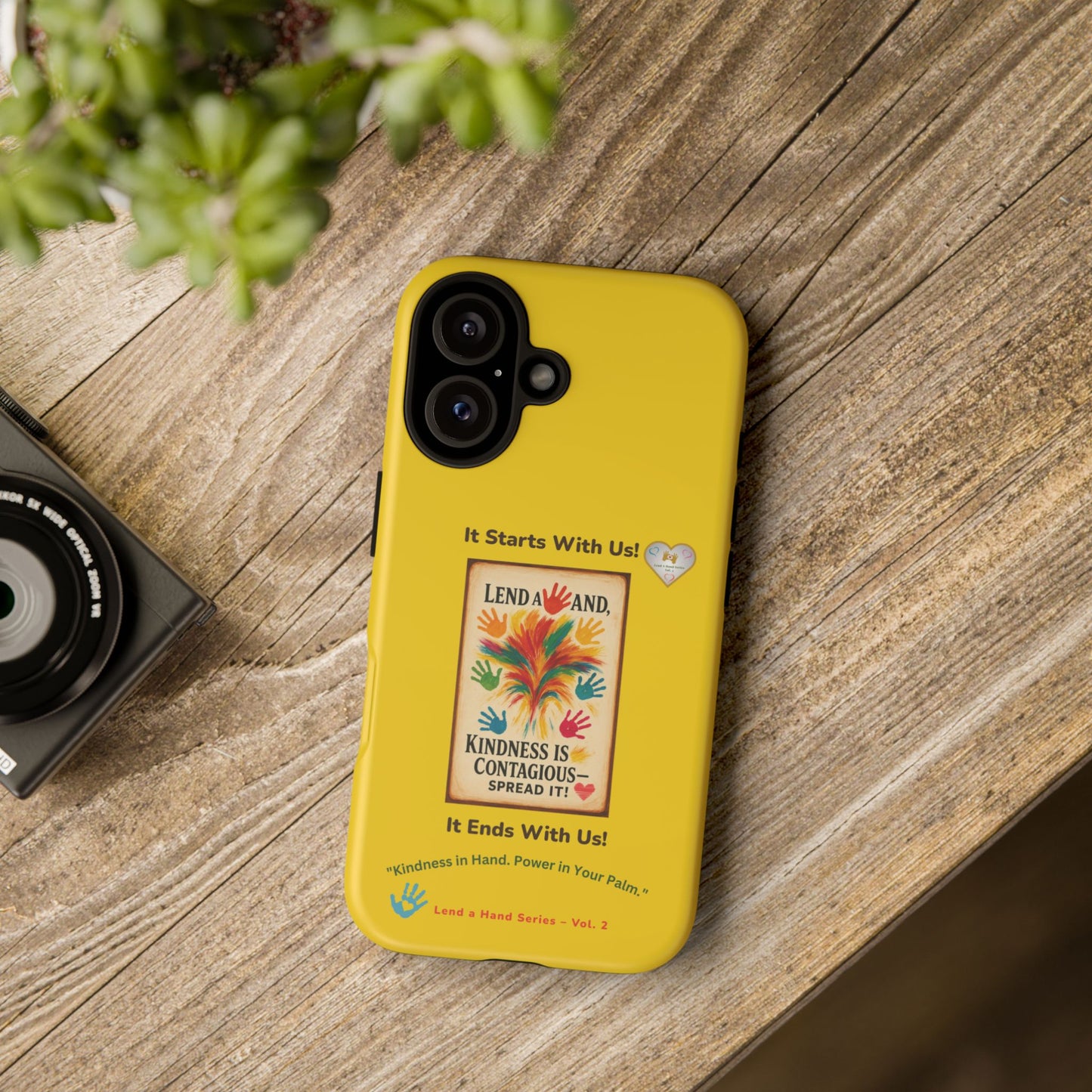Lend a Hand, Lift a Heart - Phone Case iPhone Vol. 2 | "Kindness in Hand. Power in Your Palm."