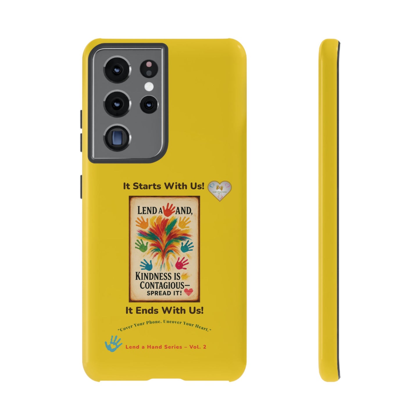 Lend a Hand, Lift a Heart – Phone Case Samsung Vol. 2 | "Cover Your Phone. Uncover Your Heart."