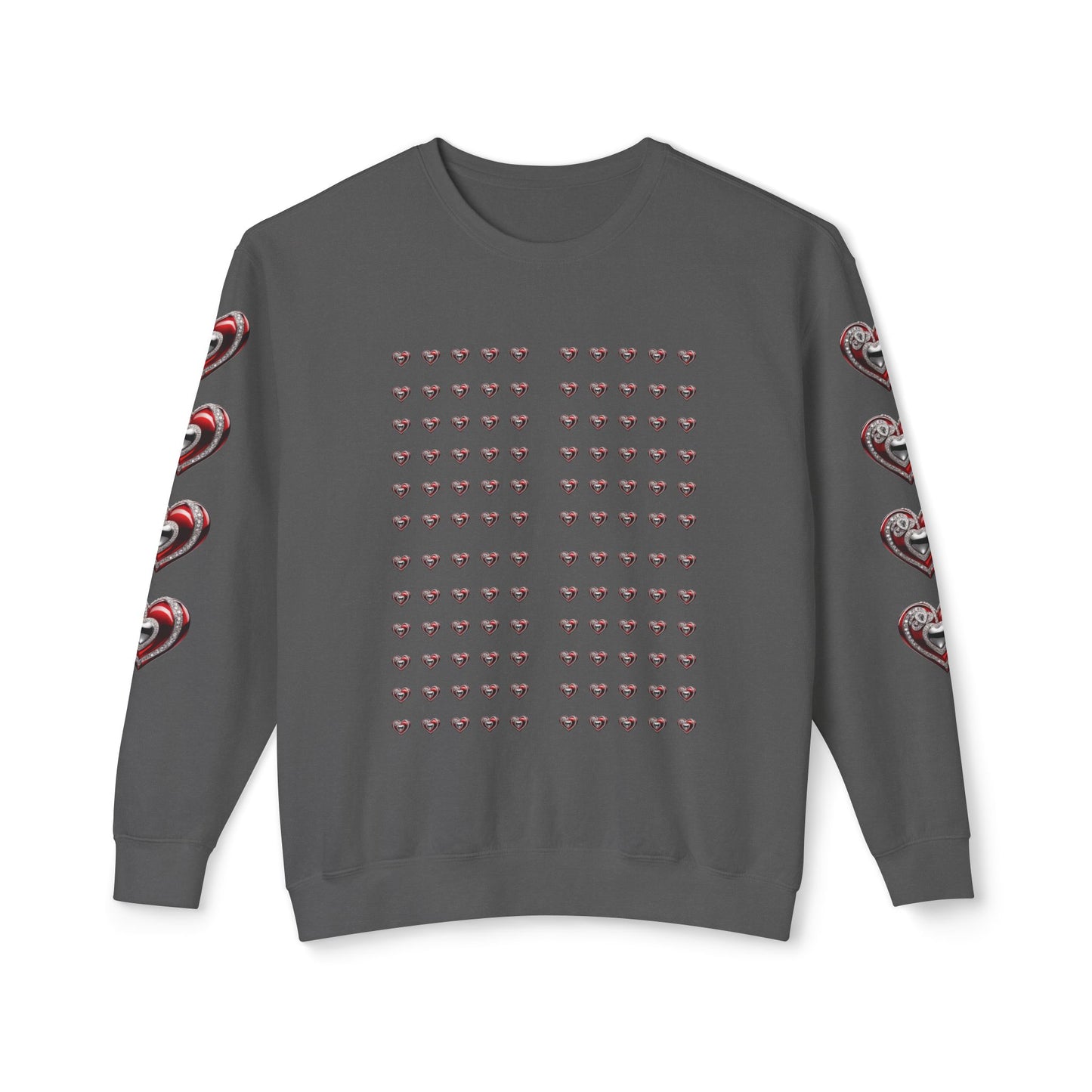 Heart Beat - Lightweight Crewneck Sweatshirt