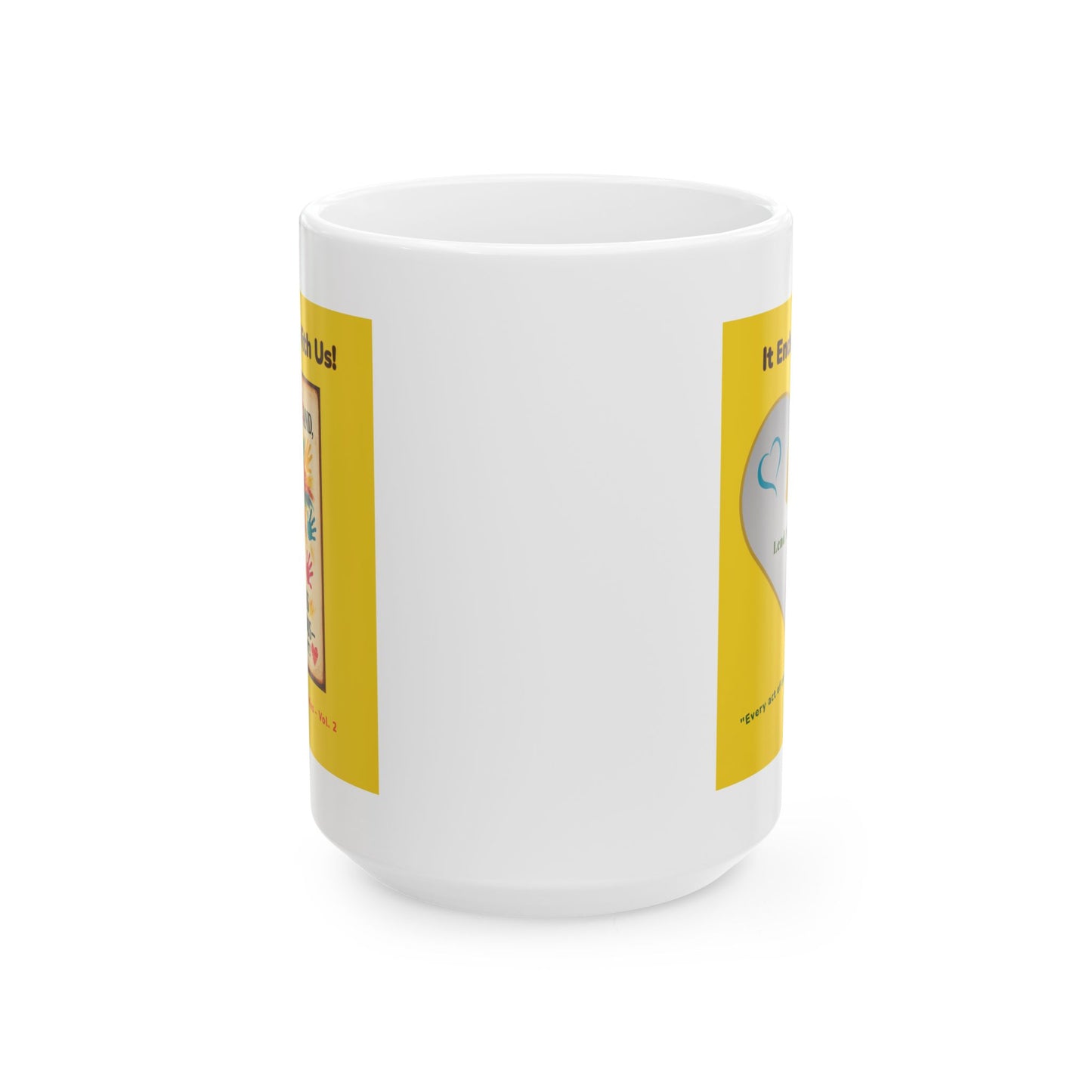 Lend a Hand, Lift a Heart - Mug Vol. 2 – "Every act of compassion lifts a heart."
