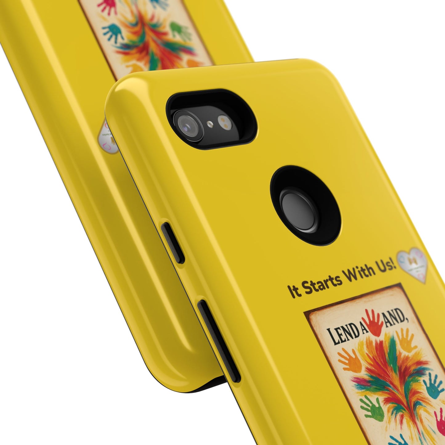 Lend a Hand, Lift a Heart - Phone Case Google Pixel Vol. 2 | "Tech Meets Tenderness."