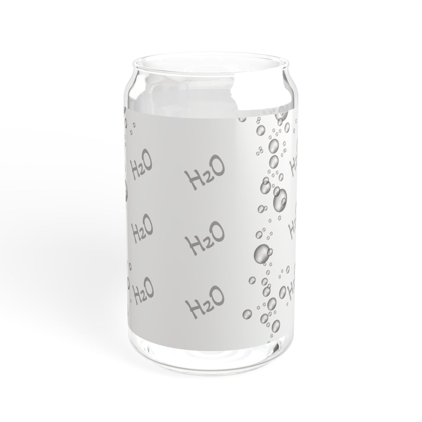 Water Drops, H2O - Sipper Glass - 16oz