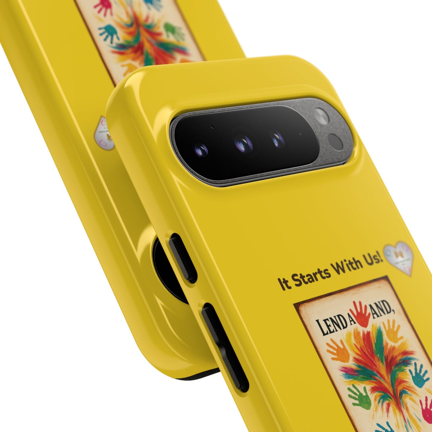Lend a Hand, Lift a Heart - Phone Case Google Pixel Vol. 2 | "Tech Meets Tenderness."