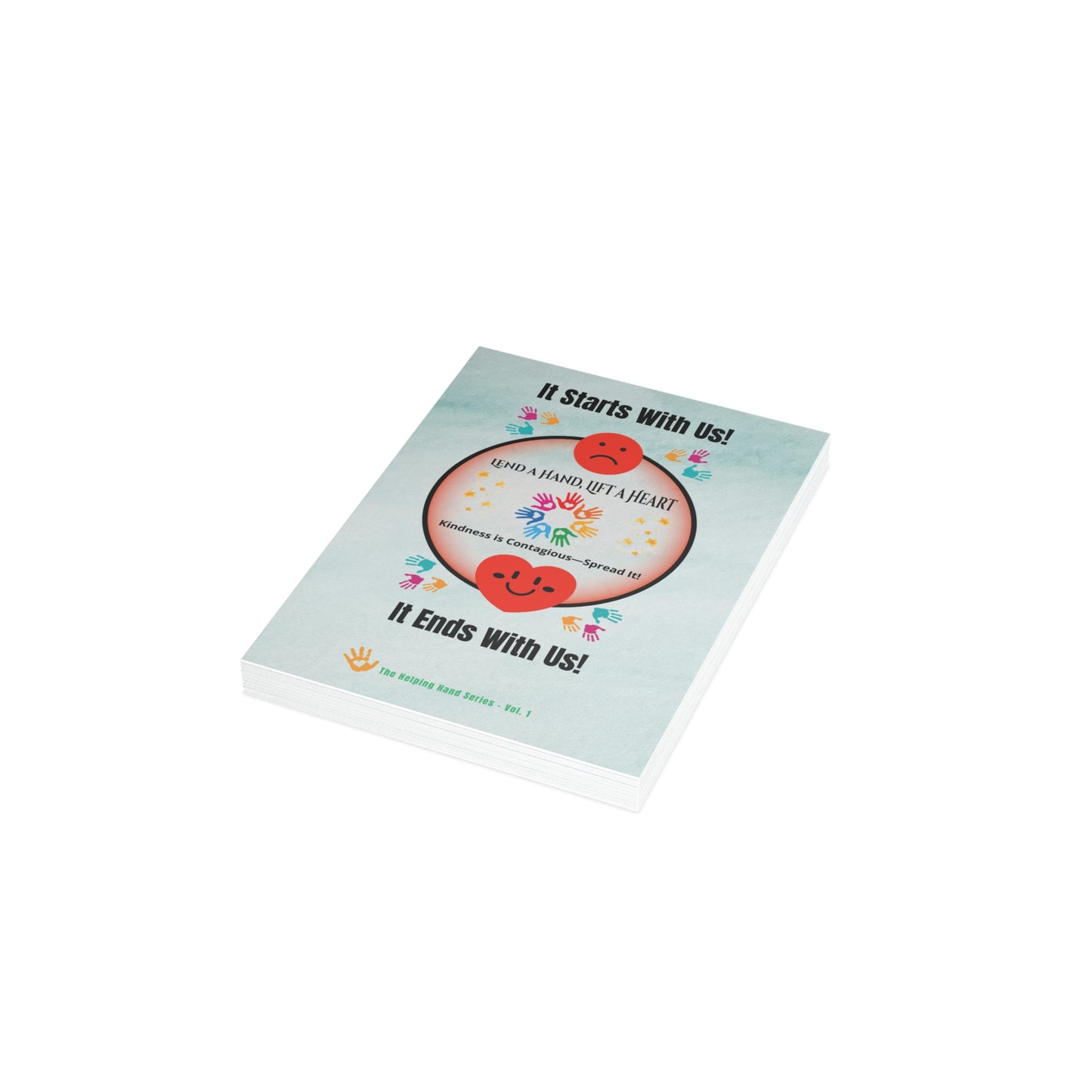 Lend a Hand, Lift a Heart Vol. 1 | Postcards - Vertical