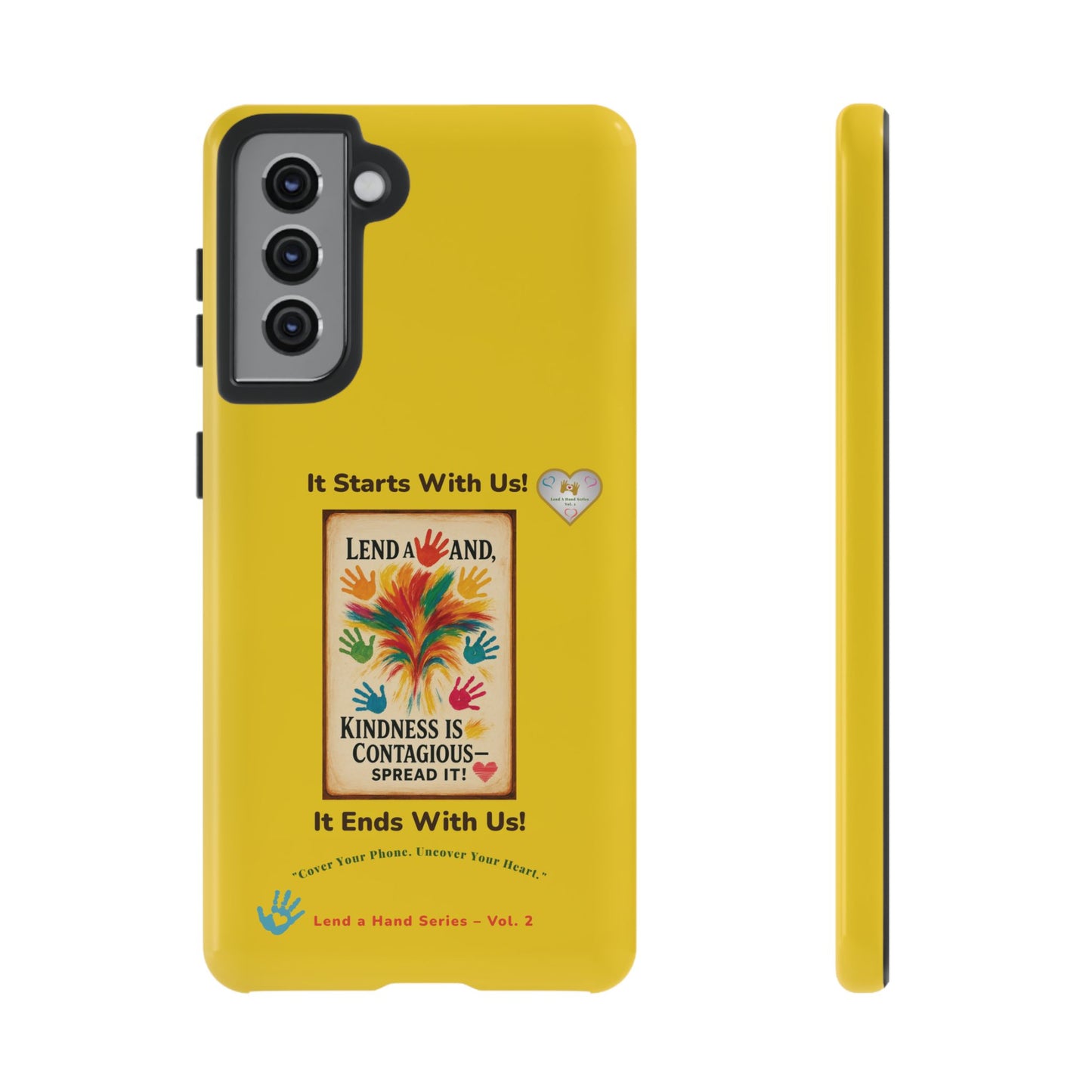 Lend a Hand, Lift a Heart – Phone Case Samsung Vol. 2 | "Cover Your Phone. Uncover Your Heart."