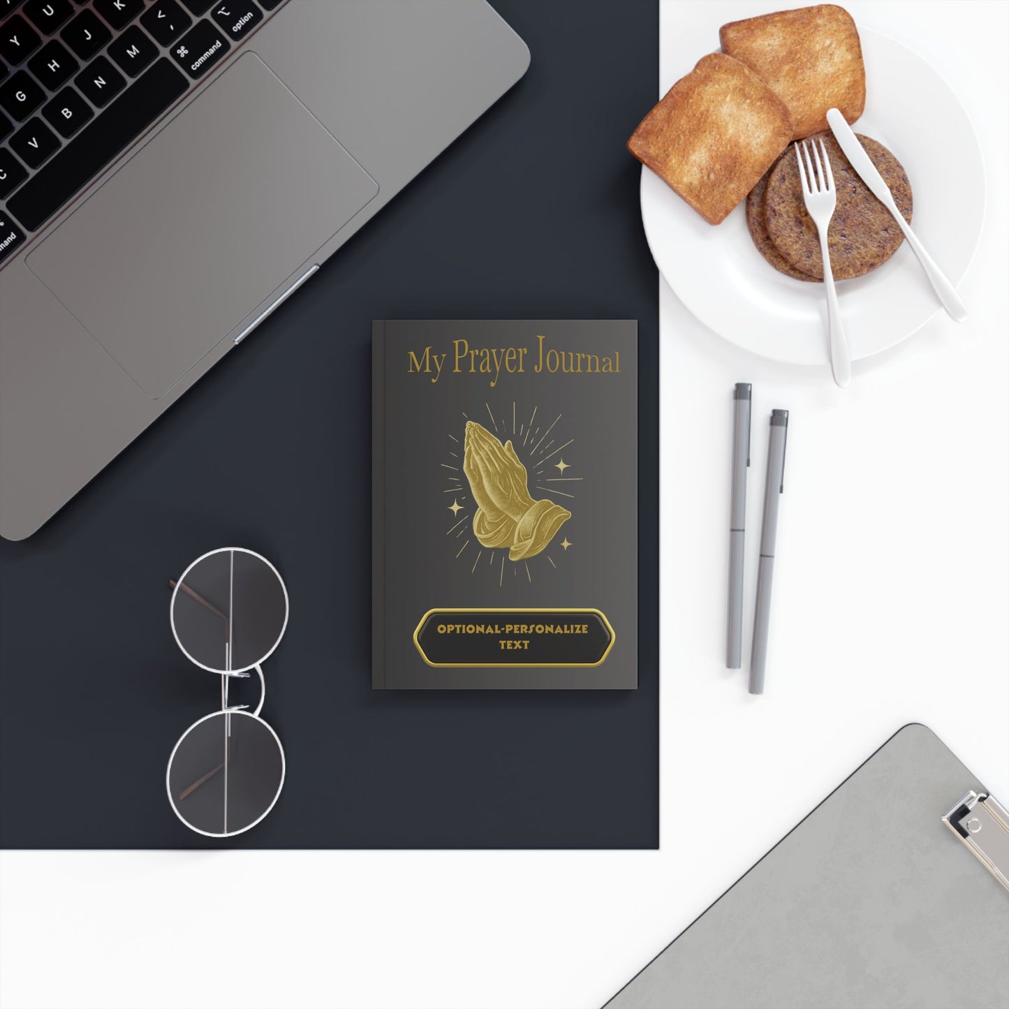 My Prayer Journal - Personalized Hard Backed Journal for Reflection and Inspiration