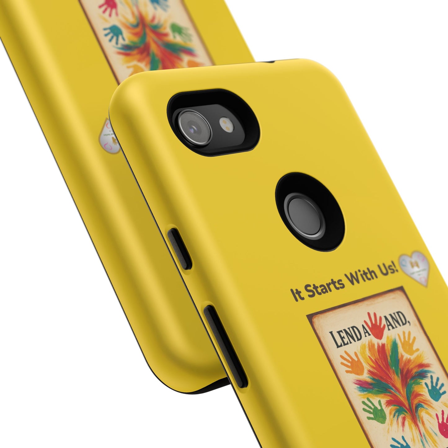 Lend a Hand, Lift a Heart - Phone Case Google Pixel Vol. 2 | "Tech Meets Tenderness."