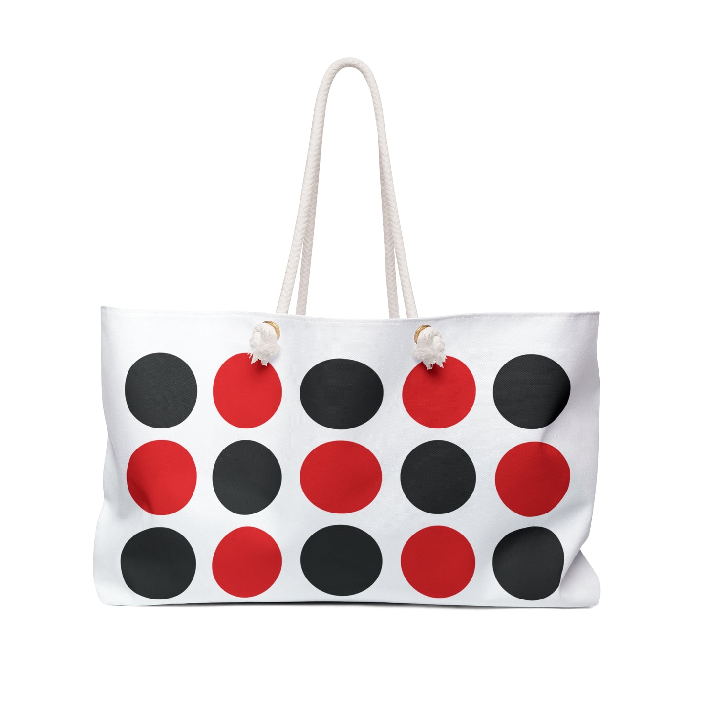 Classic (black & red) - Weekender Bag for Travel & Special Occasions