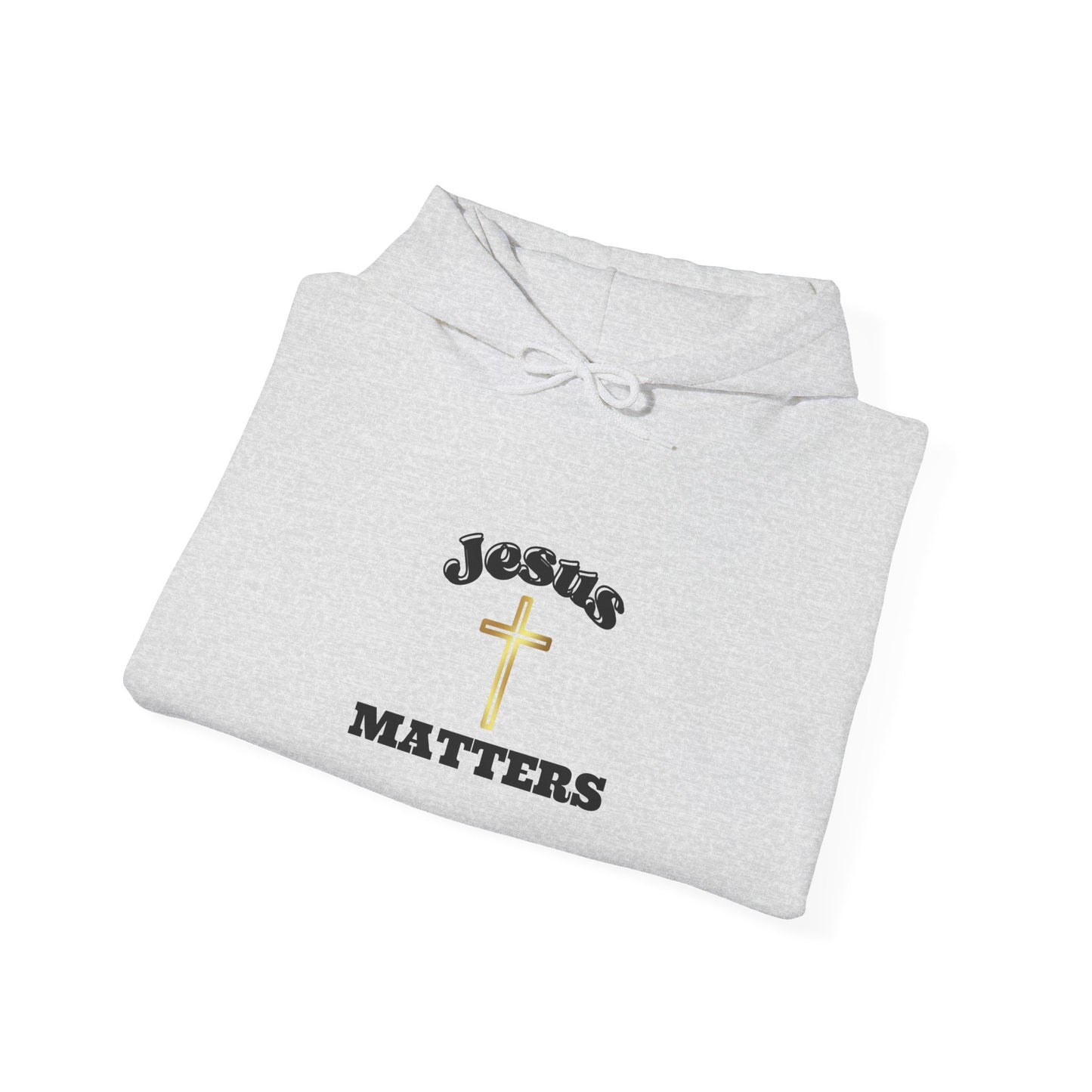 Jesus Matters (cross) Unisex Jesus Matters Heavy Blend™ Hooded Sweatshirt