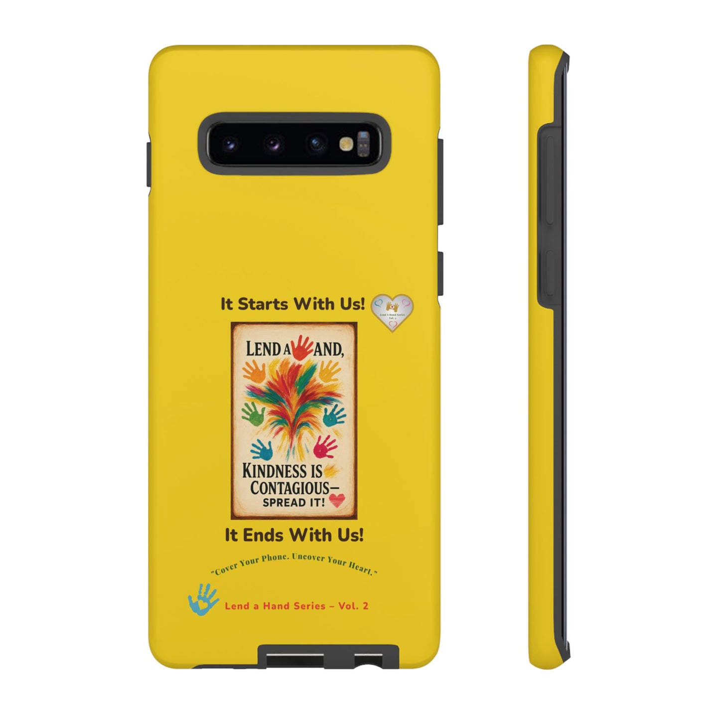 Lend a Hand, Lift a Heart – Phone Case Samsung Vol. 2 | "Cover Your Phone. Uncover Your Heart."