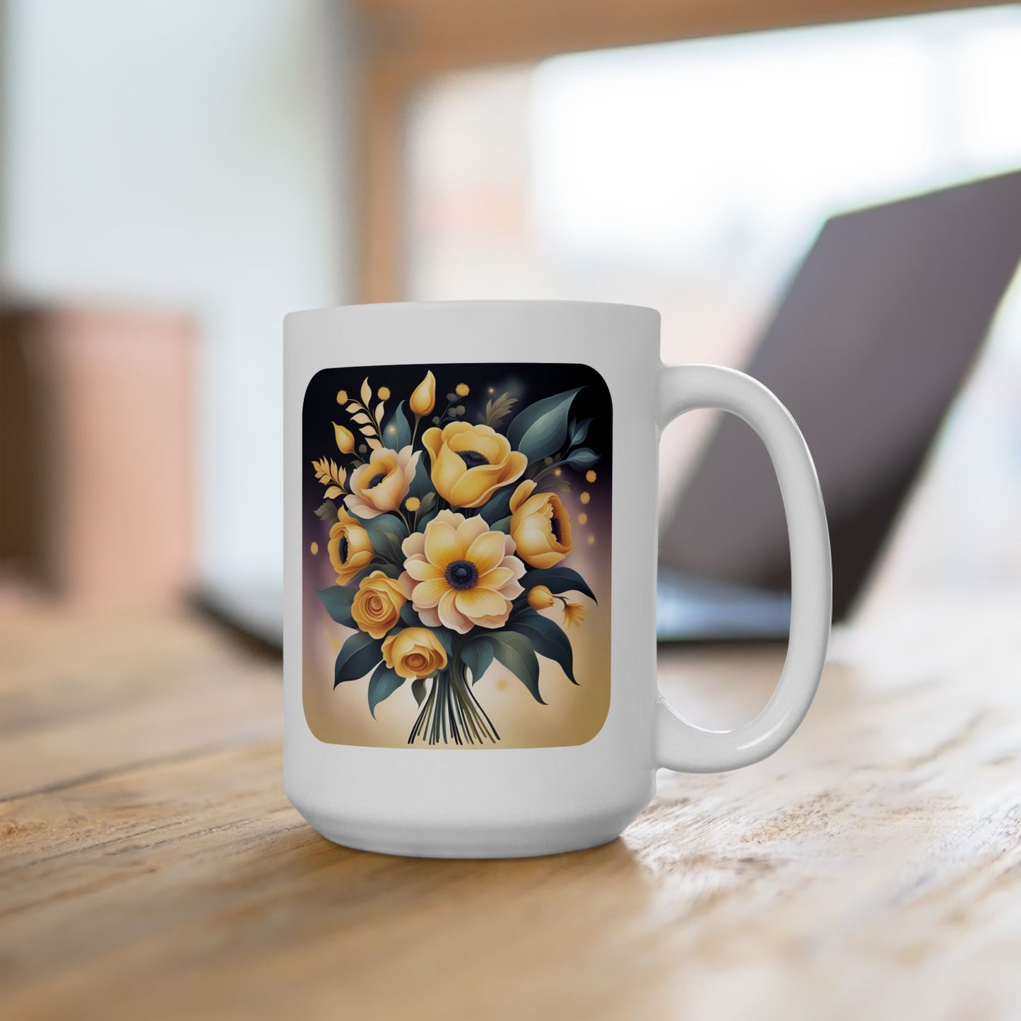 Floral Delight - Ceramic Mug