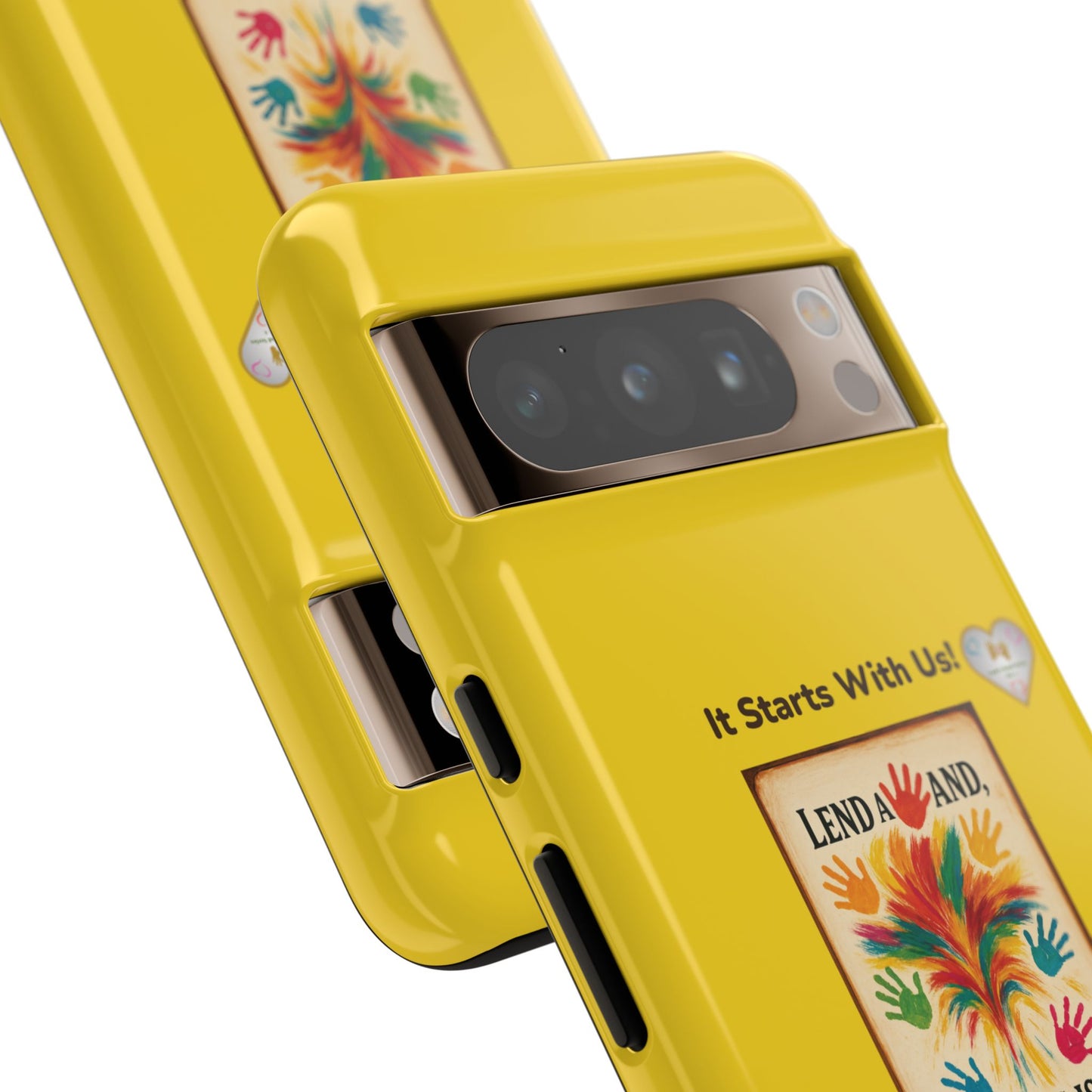 Lend a Hand, Lift a Heart - Phone Case Google Pixel Vol. 2 | "Tech Meets Tenderness."