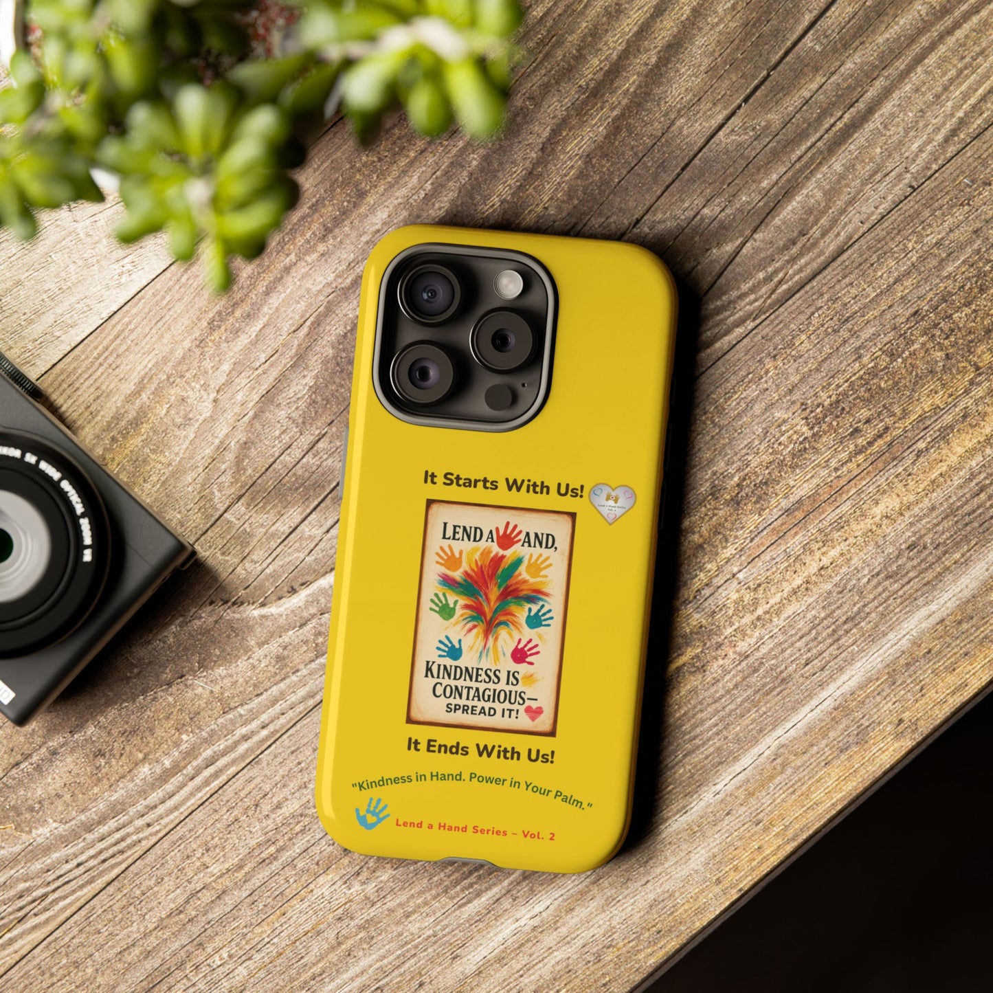 Lend a Hand, Lift a Heart - Phone Case iPhone Vol. 2 | "Kindness in Hand. Power in Your Palm."