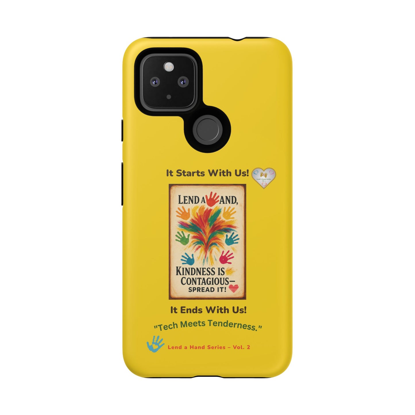 Lend a Hand, Lift a Heart - Phone Case Google Pixel Vol. 2 | "Tech Meets Tenderness."