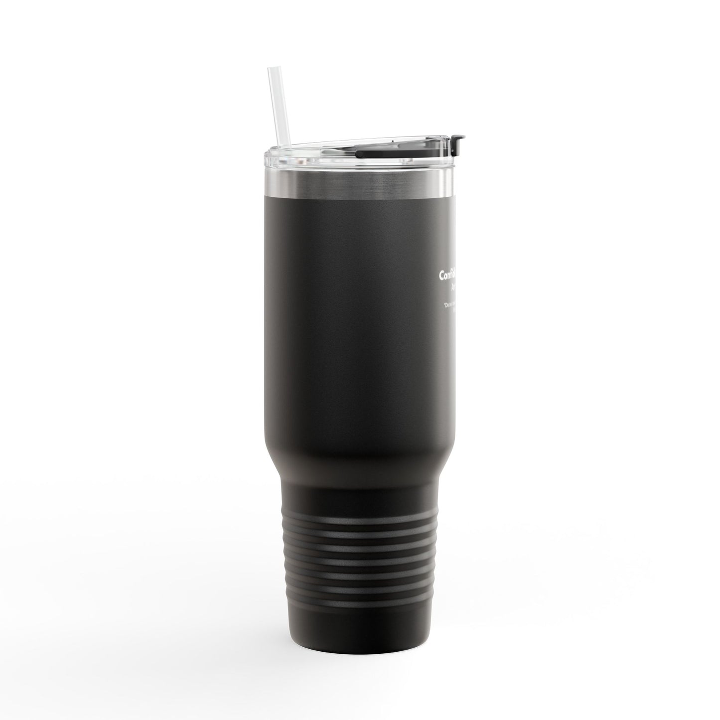 Confidence Is Quiet | 40oz Minimalist Mindset Tumbler