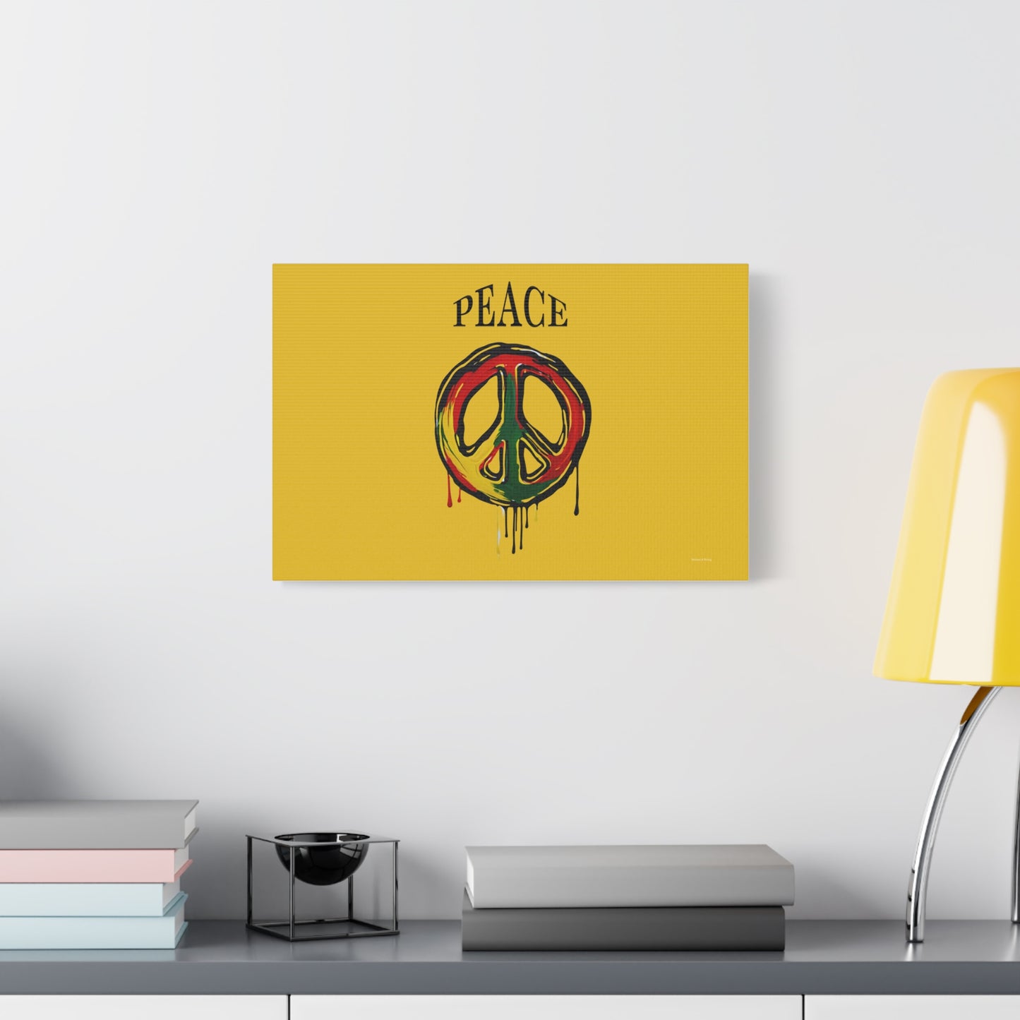 Rooted & Rising — Peace | Canvas Wall Art