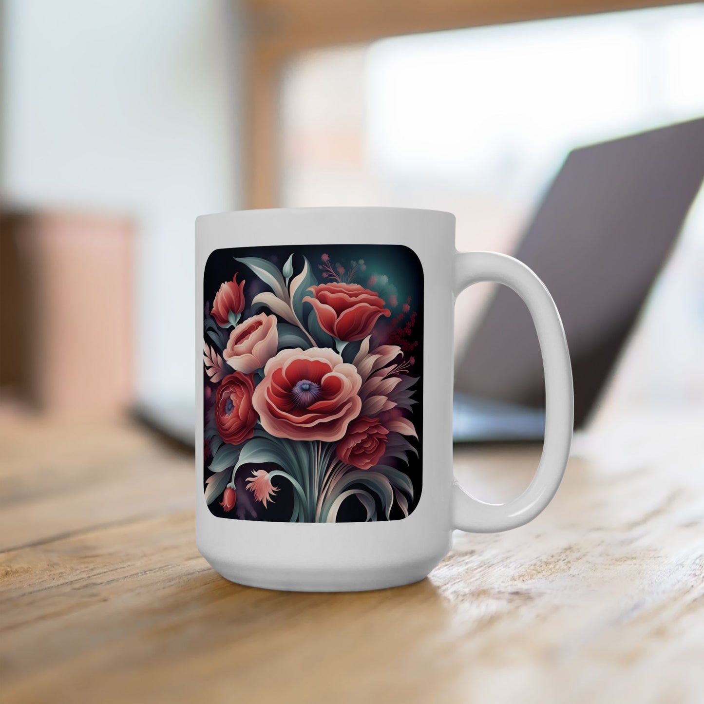 Floral Peace - Ceramic Mug