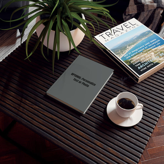 Make-It-Your Own (dark grey) | Personalized Hard Backed Journal