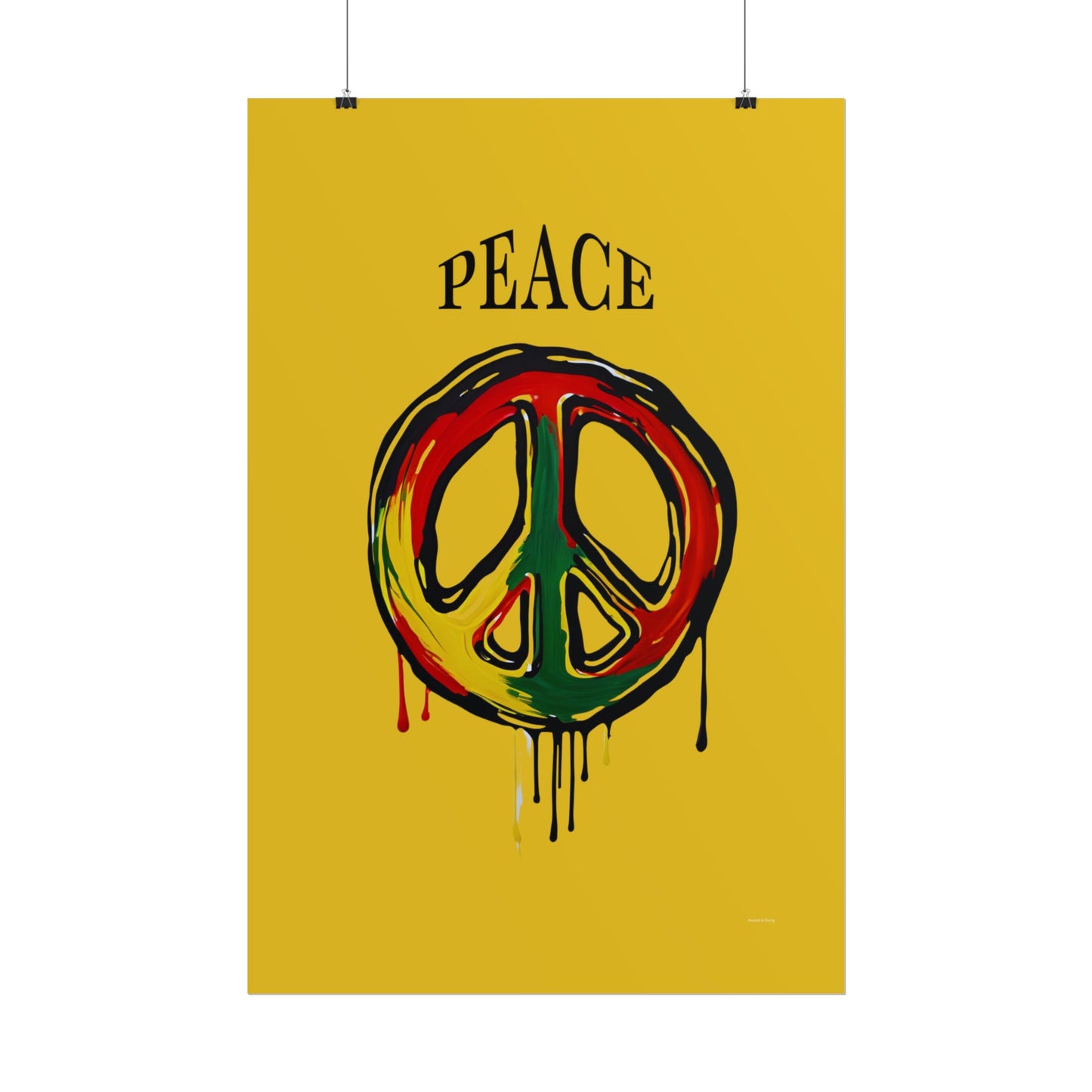 Rooted & Rising — Peace | Fine Art Poster