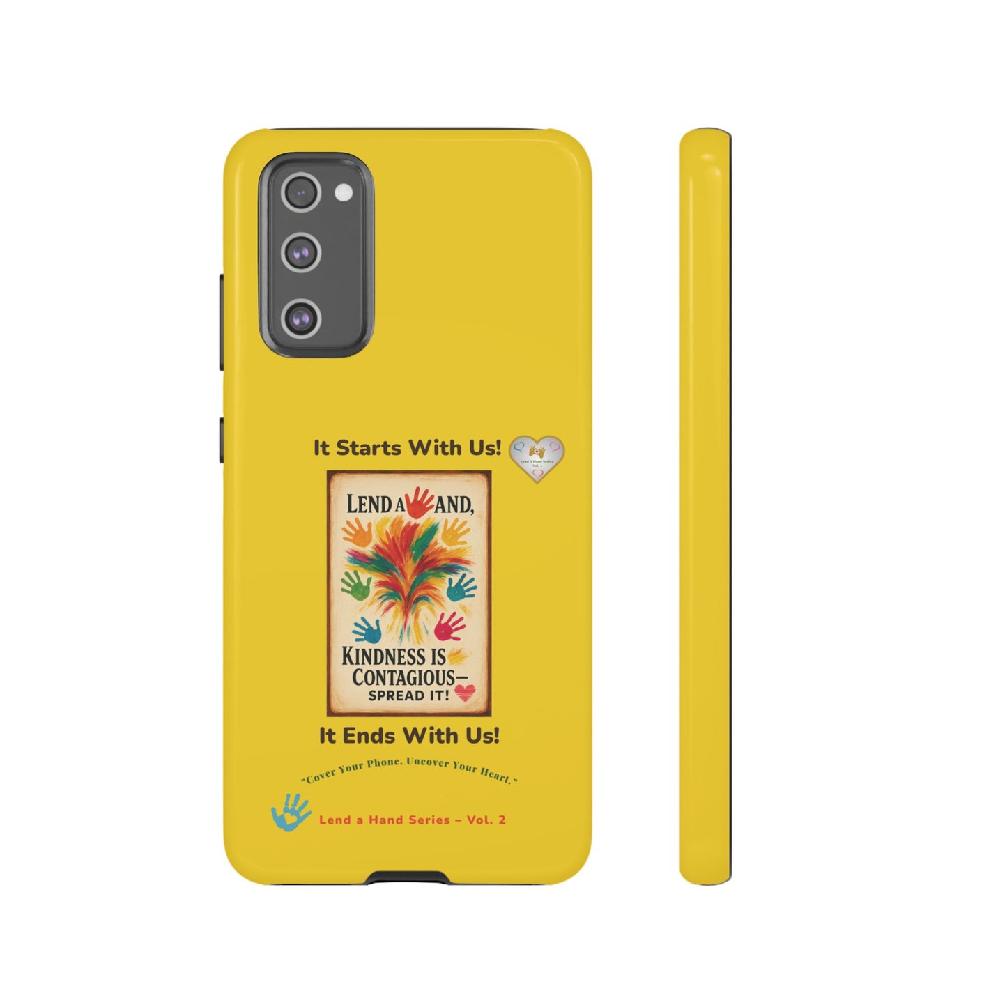 Lend a Hand, Lift a Heart – Phone Case Samsung Vol. 2 | "Cover Your Phone. Uncover Your Heart."
