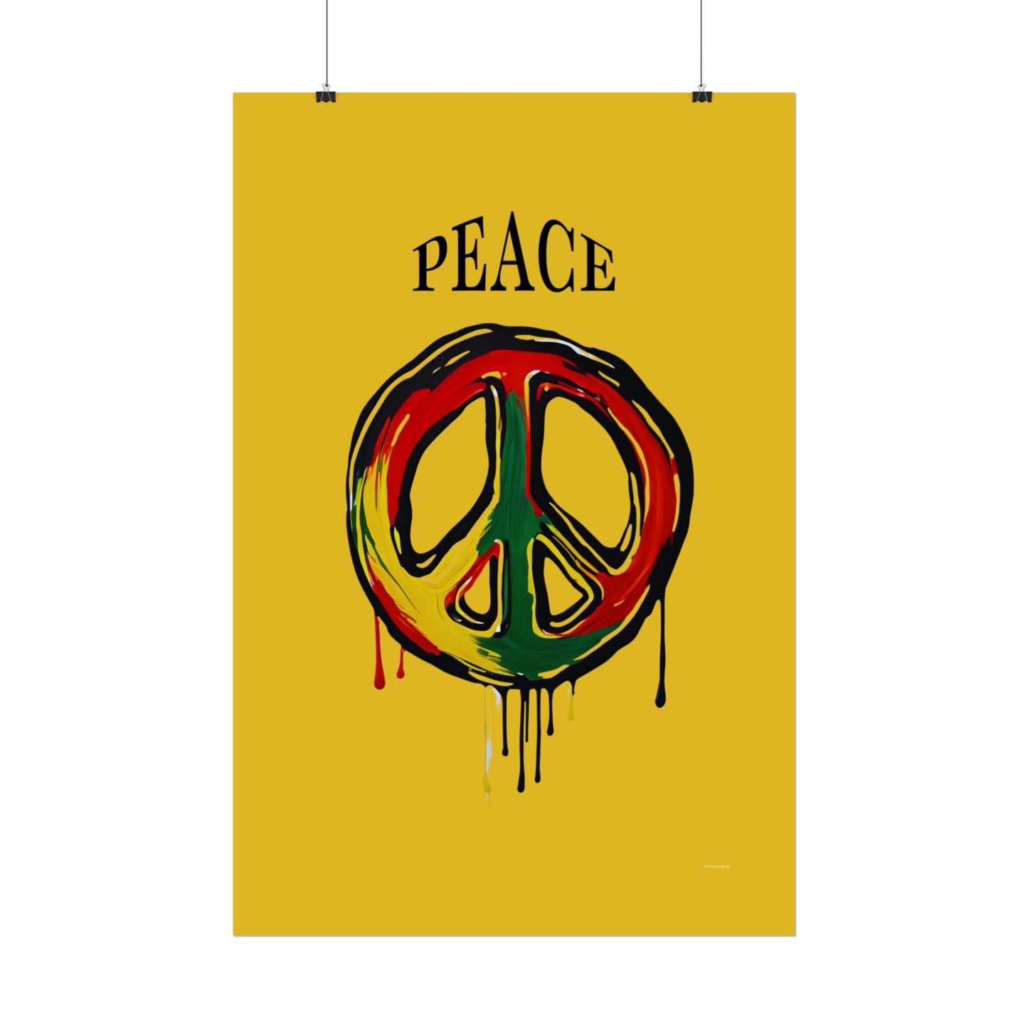 Rooted & Rising — Peace | Fine Art Poster