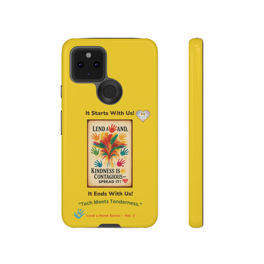 Lend a Hand, Lift a Heart - Phone Case Google Pixel Vol. 2 | "Tech Meets Tenderness."