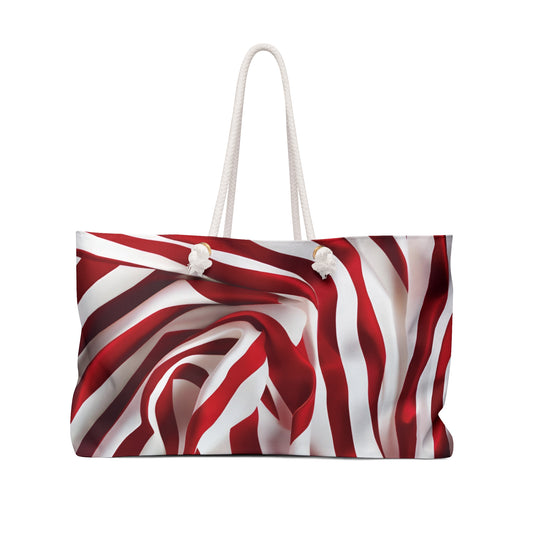Red Wave Beauty - Weekender Bag for Travel & Special Occasions