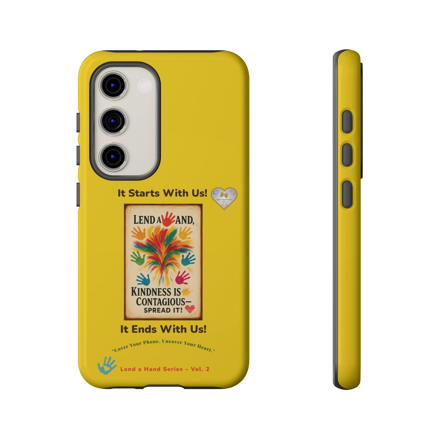 Lend a Hand, Lift a Heart – Phone Case Samsung Vol. 2 | "Cover Your Phone. Uncover Your Heart."