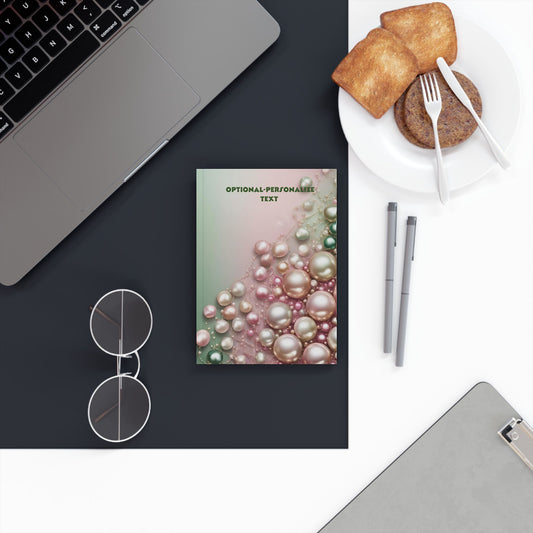Pearls - Personalized Hard Backed Journal