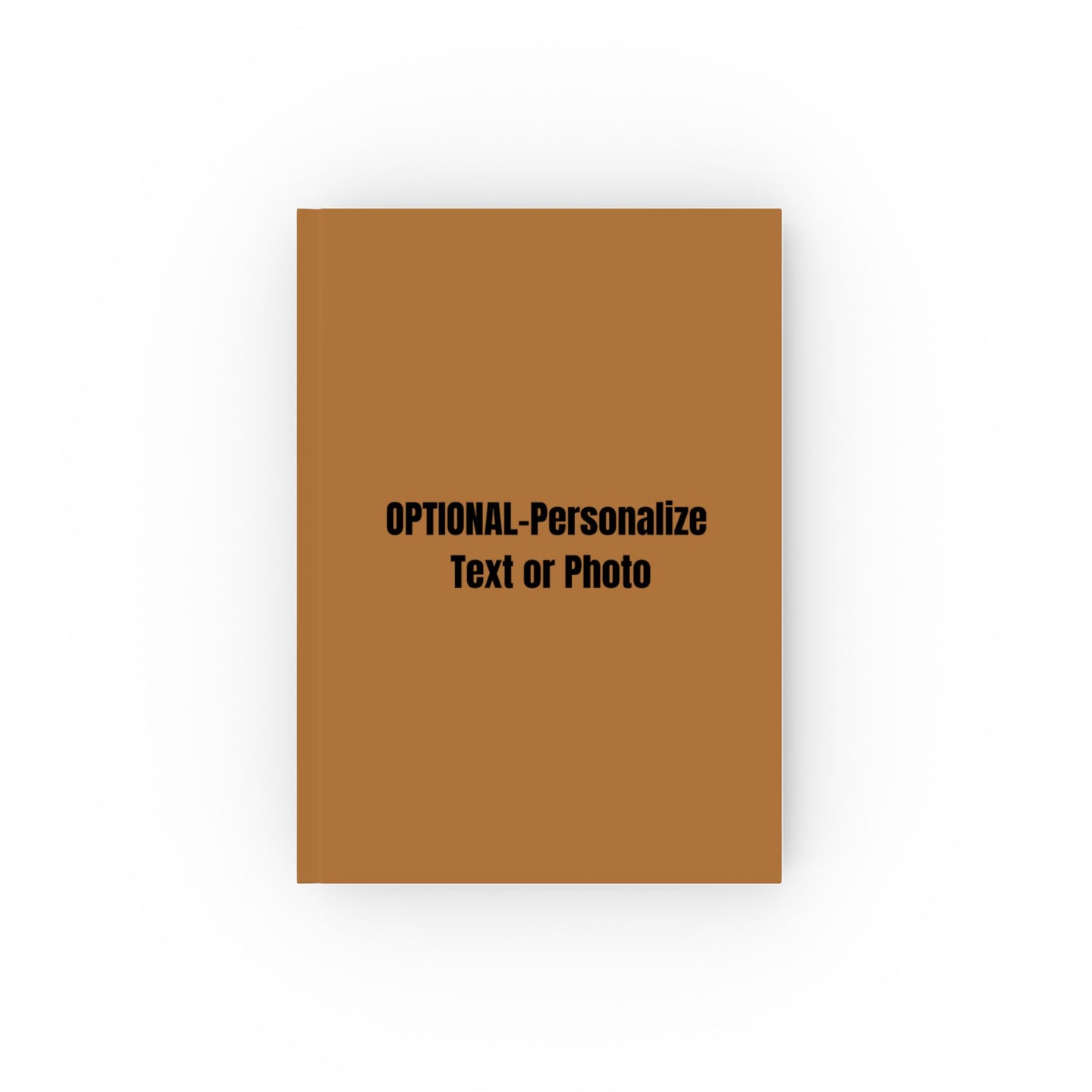 Make-It-Your Own (light brown) | Personalized Hard Backed Journal