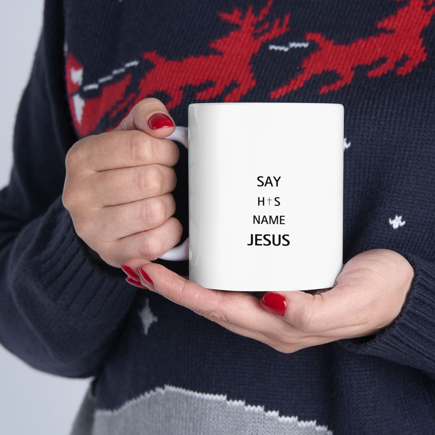 Say His Name | Jesus Christian Mug (11oz)