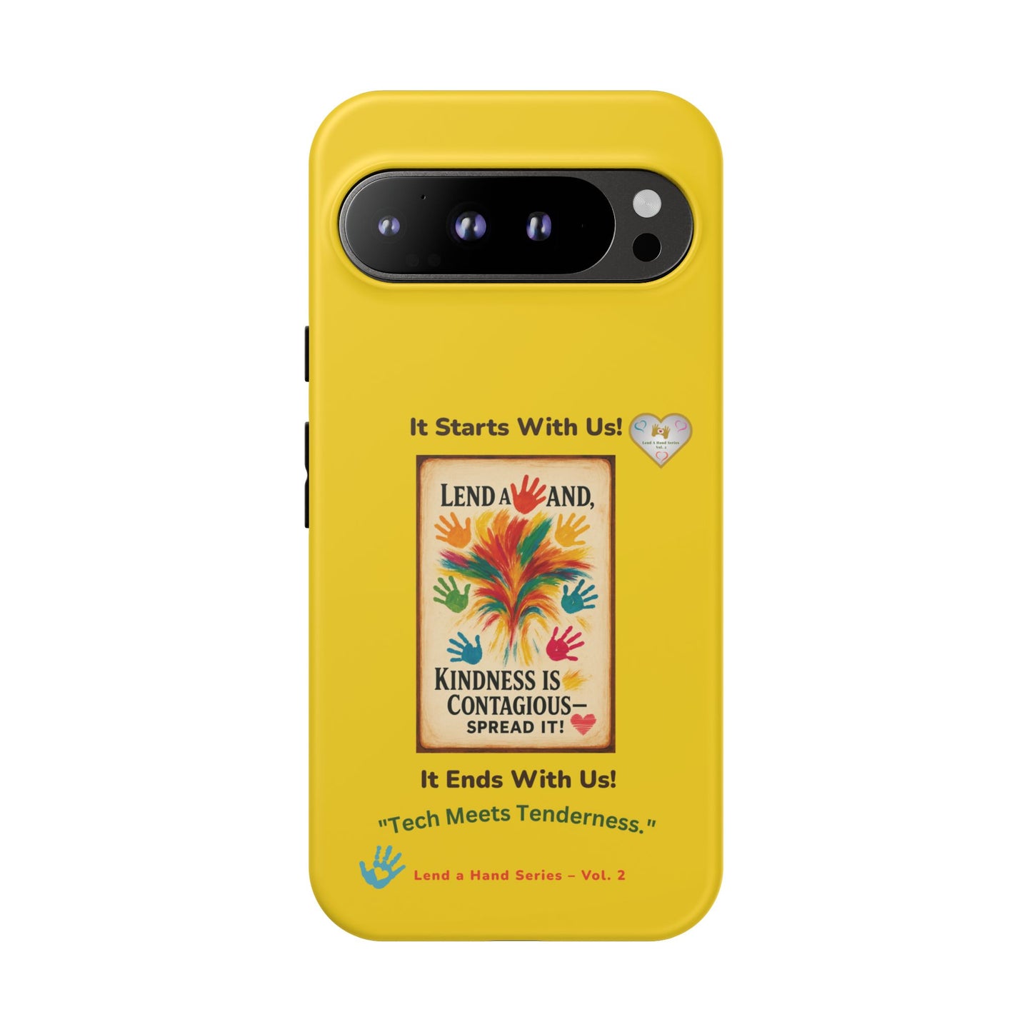 Lend a Hand, Lift a Heart - Phone Case Google Pixel Vol. 2 | "Tech Meets Tenderness."