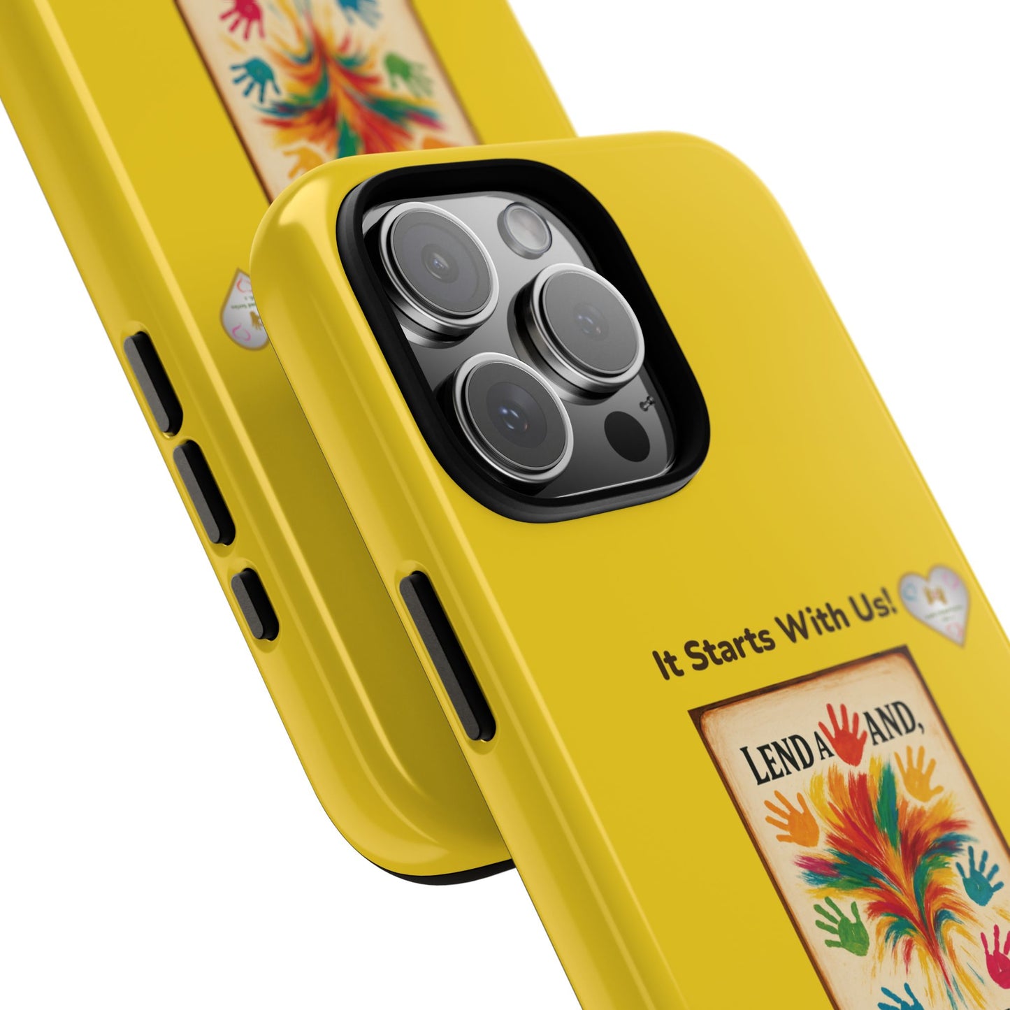 Lend a Hand, Lift a Heart - Phone Case iPhone Vol. 2  | "Kindness in Hand. Power in Your Palm."