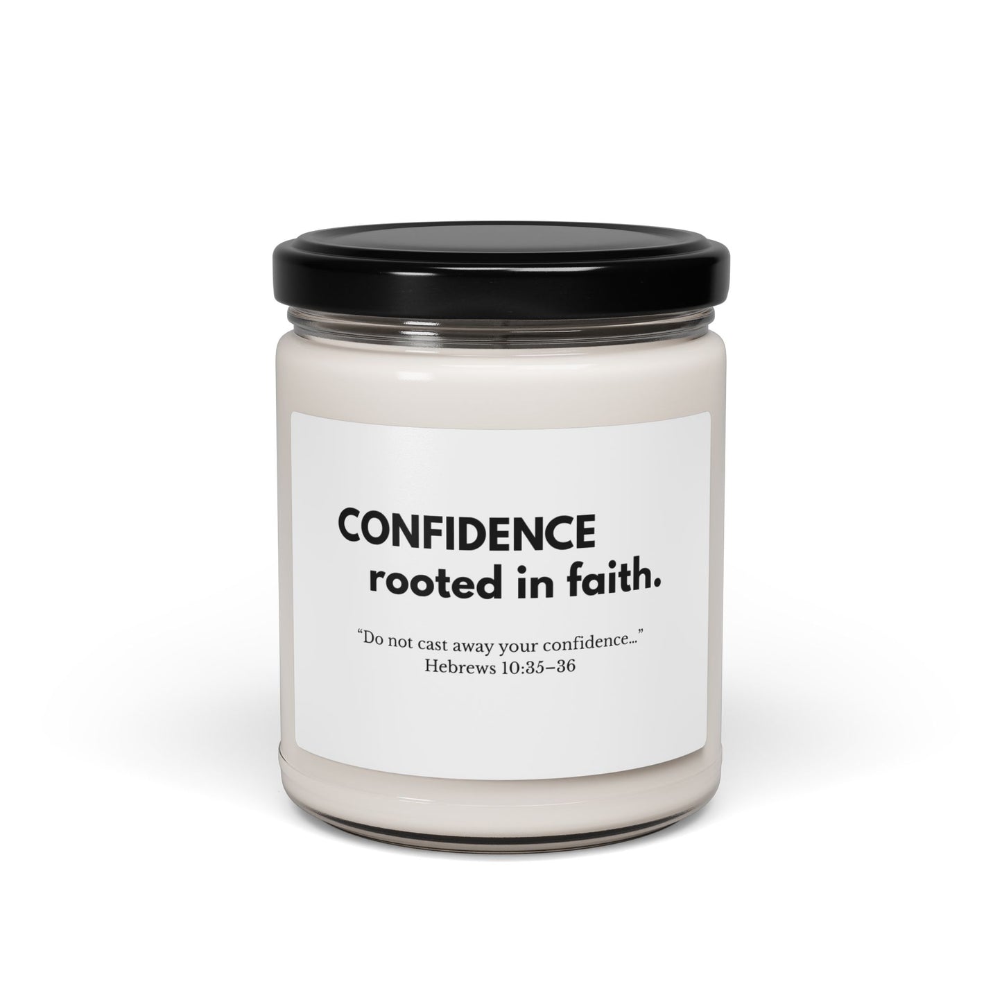 Confidence Rooted in Faith Soy Candle | Faith-Inspired  Home Decor