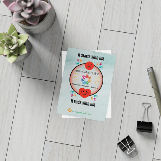 Lend a Hand, Lift a Heart Vol. 1 | Postcards - Vertical