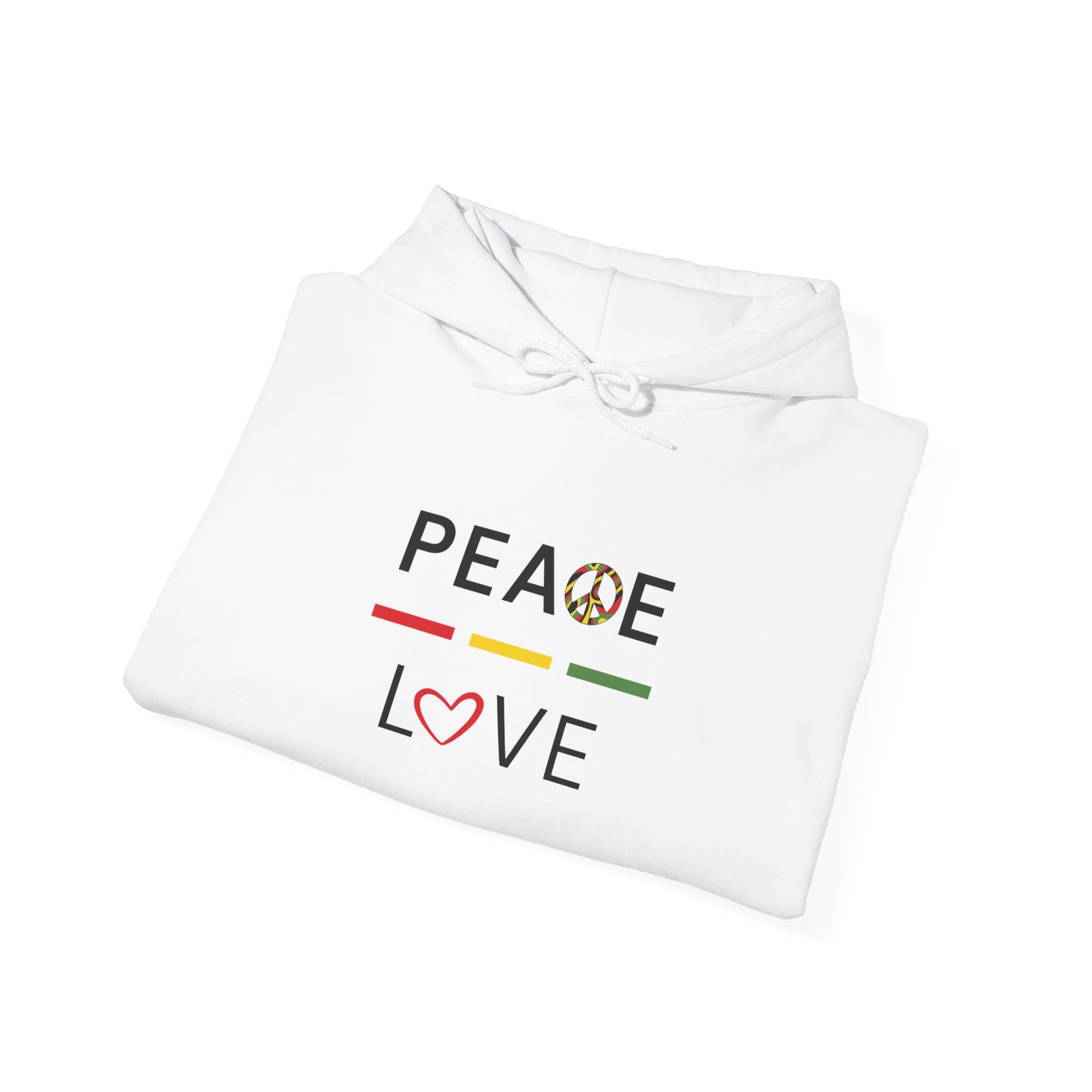 Peace Love Hoodie | Faith-Inspired Unisex Hoodie