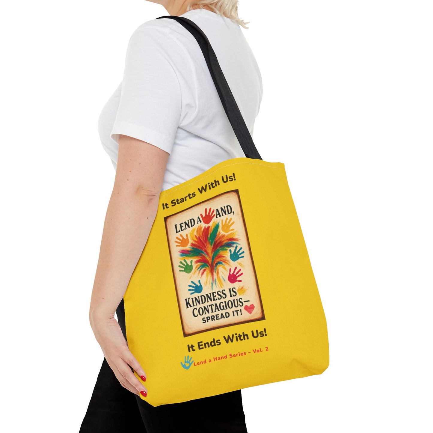 Lend a Hand, Lift a Heart - Tote Vol. 2 | "Tote Kindness. Carry Love."