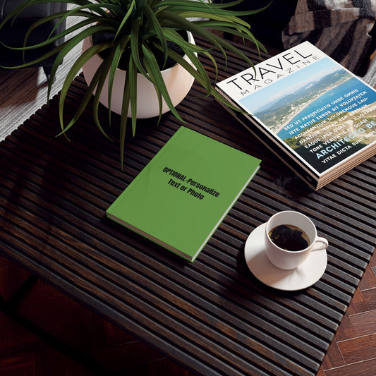 Make-It-Your Own (green) | Personalized Hard Backed Journal