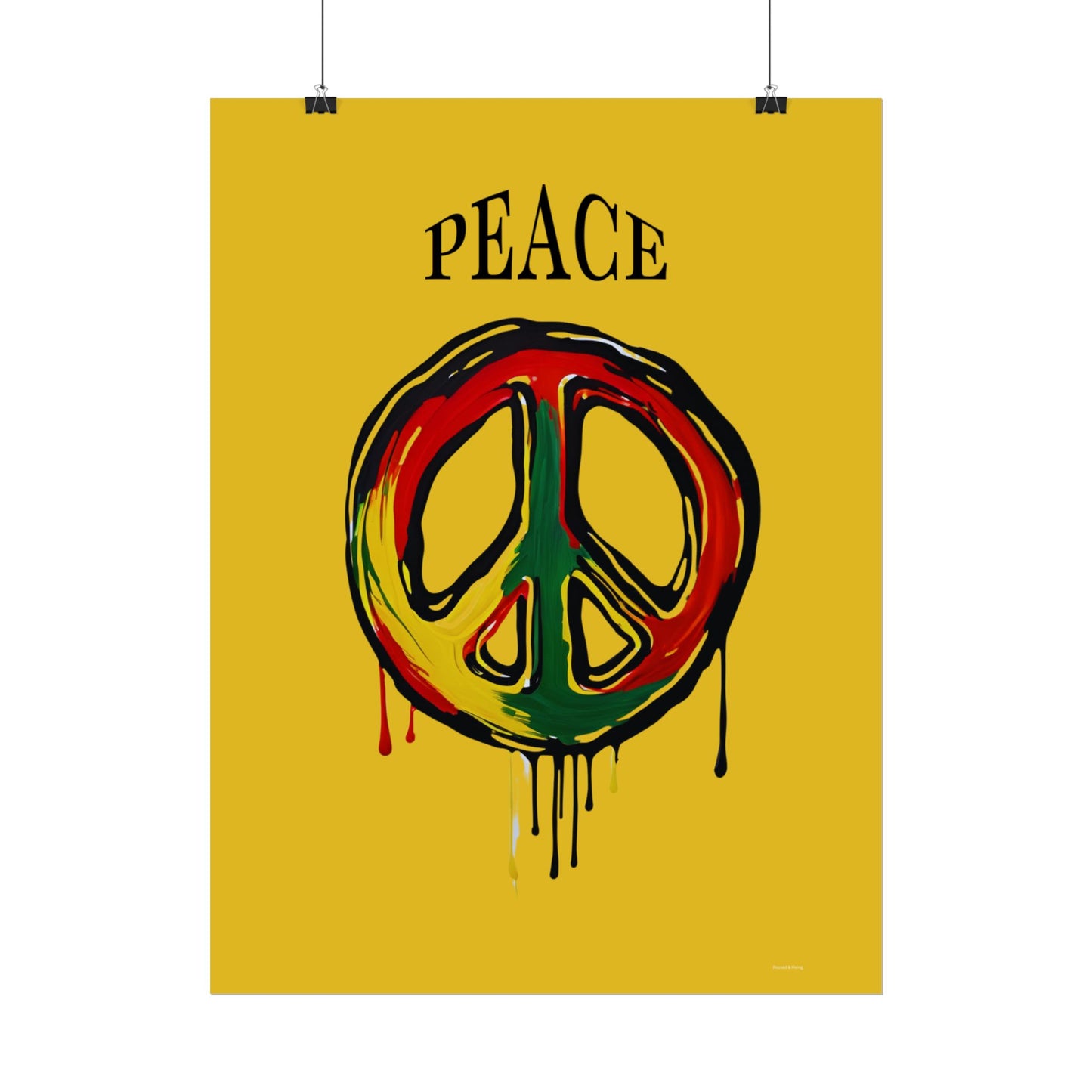 Rooted & Rising — Peace | Fine Art Poster