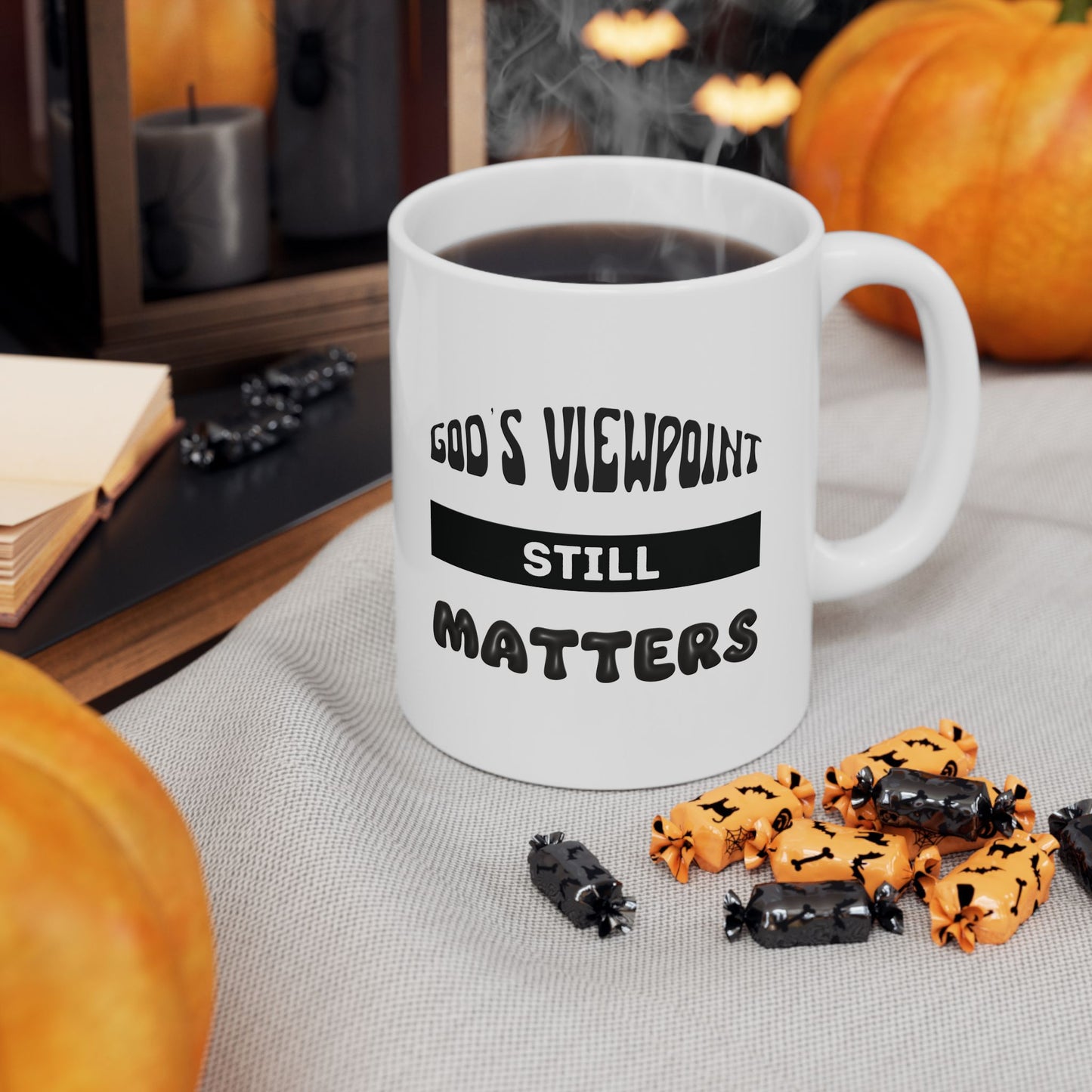 God's Viewpoint Still Matters (black) -  Ceramic Mug
