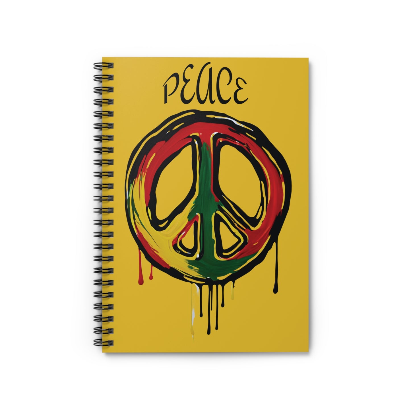 Peace - Personalized Spiral Notebook