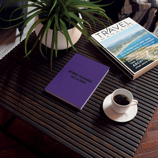 Make-It-Your Own (purple) | Personalized Hard Backed Journal