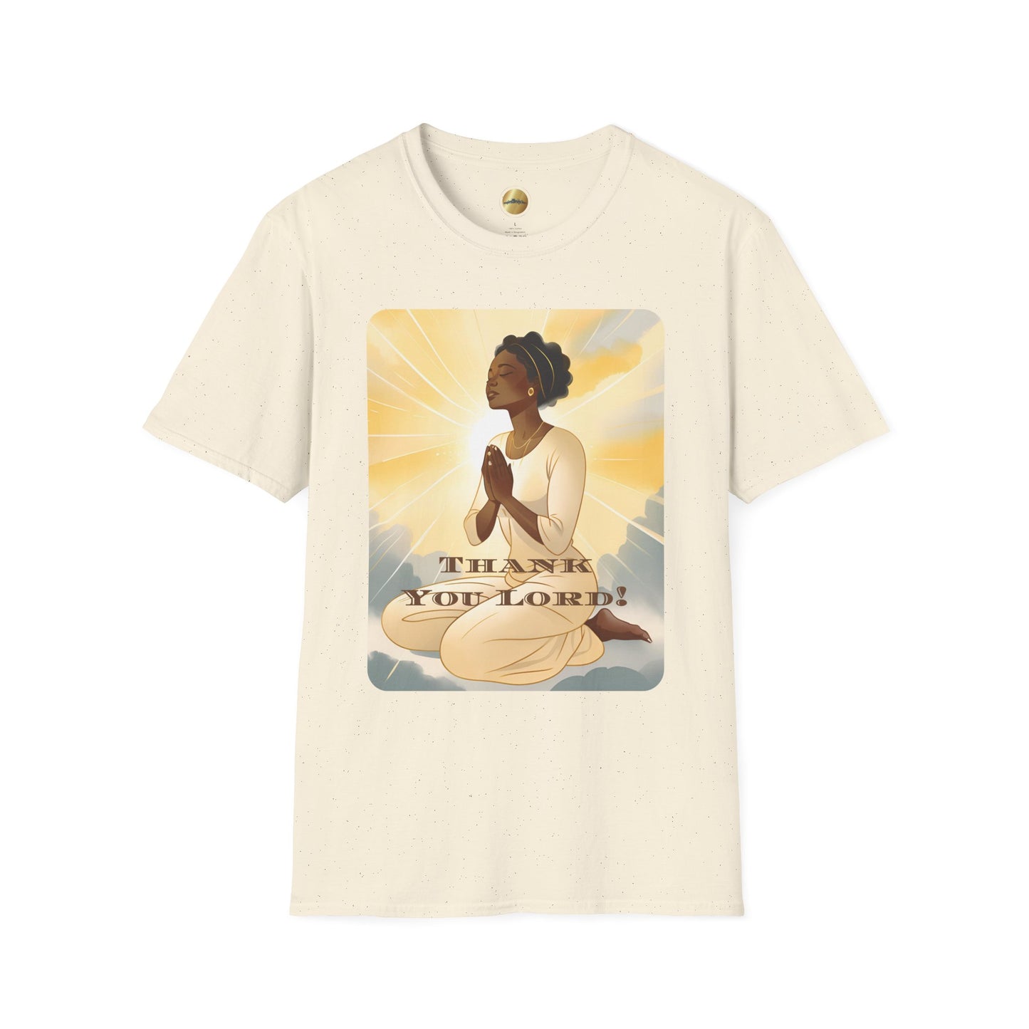 Thank You Lord - Unisex Softstyle T-Shirt - Inspirational Prayer Tee
