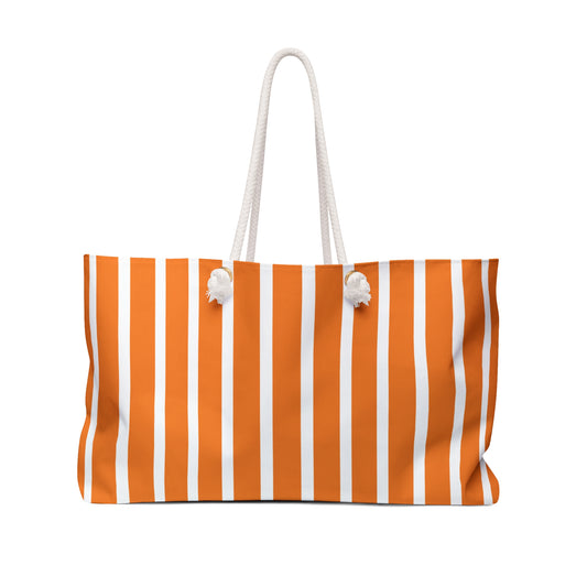 La Strie (orange) - Weekender Bag for Travel & Special Occasions