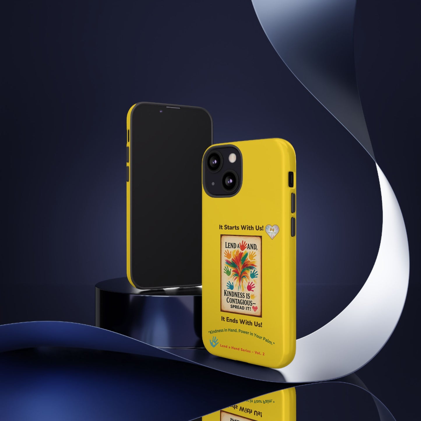 Lend a Hand, Lift a Heart - Phone Case iPhone Vol. 2  | "Kindness in Hand. Power in Your Palm."